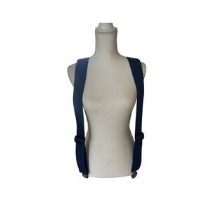 Bucket Boss Men's Navy Clip-On Suspenders 2" Adjustable Workwear Thailand